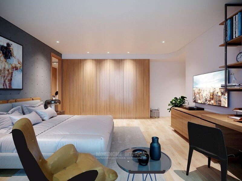 Sức hấp dẫn 20 hình ảnh nội thất giường ngủ được thiết kế từ KTS Morehome