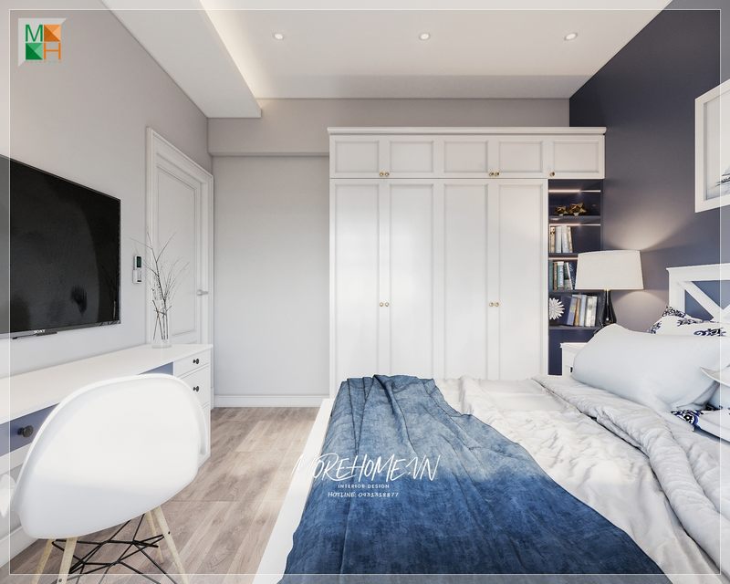 Với phong cách thiết kế độc đáo và ấn tượng mẫu thiết kế phòng ngủ chung cư của Morehome luôn là sự ưu tiên hàng đầu của mọi gia chủ.
